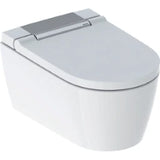 GEBERIT GE AquaClean Sela, Wand-WC glanzchrom, Komplettanlage   – 146.220.21.1