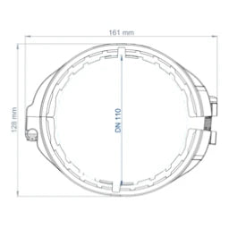 POLOPLAST PO Auszugsichere Verbindung POLO-KAL XS  3S DN 110  – 101755