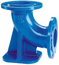 TIROLER ROHRE TRM-QN-Stueck 90 Grad DN  80 Fl. gebohrt PN10/16  – 106019615