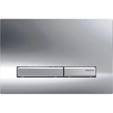 GEBERIT GE Betaetigungsplatte Sigma50 2-Mengen glanzchrom, square   – 115.788.21.2