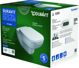 DURAVIT Duravit D-Code Rimless Set  – 45700900A1