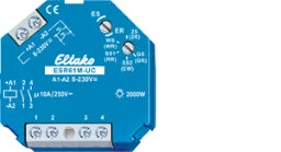 ELTAKO Multifunktions-Stromstoß-Schaltrelais UC . 1+1 Schließer potenzialfrei 10A/250V A   – 61200301