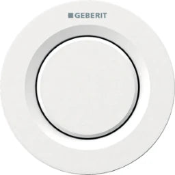 GEBERIT GE Fernbetaetigung Typ01 UP 1-Menge weiss, round   – 116.040.11.1