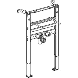 GEBERIT GE Duofix 2025 WT f. Standarmatur H82/98cm, B50cm  – 111.486.00.2