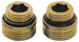 HERZ Herz Anschlussnippel f.Heizkörperanschl. 1/2" flachdichtend 1 Paar  – 1300221