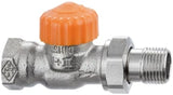 HEIMEIER Thermostat-Ventilunterteil DN15 (1/2") Eclipse, Durchgang, vernickelt  – 3932-02.000