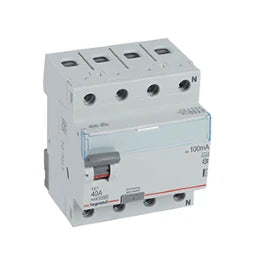 LEGRAND FI-Schalter Typ A/S  10kA 40A/4pol/100mA   – 411952