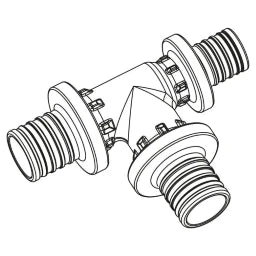 REHAU REHAU T-Stück RAUTITAN PX 25 - 25 - 20  – 11600731001