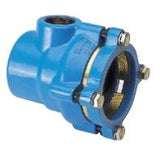 HAWLE System2000-Endkappe Fig.8075 PN10/16 DN  80 f.PE/PVC AD 90 mm m.Anschl.1"   – 5007962