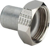 VIEGA Viega Verschraubung Sanpress Inox 2364 in 15mm x G3/4 Edelstahl   – 438 180