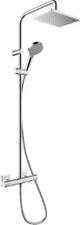 HANSGROHE HG Showerpipe 230 1jet Vernis Shape chrom mit Brausethermostat  – 26286000