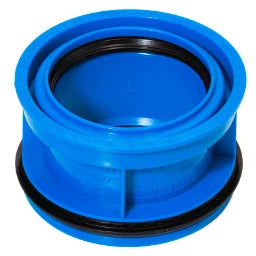 AIRFIT PP-Abwasser-Innen-Reduzierstück DN 110/75  (blau) f. dickwandige Rohre   – 10875IR