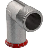 GEBERIT GE Mapress C-Stahl Uebergangswinkel 90 Gr. d28mm x R1 verzinkt  – 21610