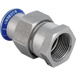 GEBERIT GE Mapress ES Uebergangsverschraubung mit UeWM aus Edelstahl d54mm x Rp2  – 35356