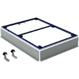 GEBERIT GE Installationsrahmen Setaplano B120 x L120cm, 6 Fuesse  – 154.490.00.1