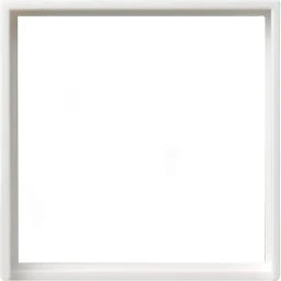 GIRA Zwischenrahmen für Abdeckungen 50x50 mm System 55 reinweiß glänzend   – 028203