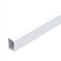 OBO Wand- und Deckenkanal mit Bodenlochung 2 5x40x2000 Polyvinylchlorid reinweiß RAL  – 6191061