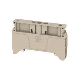 WEIDMÜLLER Endwinkel, dunkelbeige, TS 35, V-0, WEMI D GF 30, Breite: 8 mm, 130 °C  – 1991920000