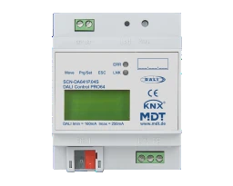 MDT KNX DALIControl IP Gateway PRO64 DALI-2 REG   – SCN-DA641P.04S