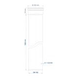 POLOPLAST PO Steckmuffenrohr POLO-KAL NG DN 160/1500   – 02064