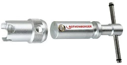 ROTHENBERGER RO-QUICK Ventil-Einschraubset mit Adapter   – 70439