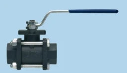 VALPRES C-Stahlkugelhahn 3-tlg.1/2" PN14/64 Dampfdicht.max.198oC Stahl v.DG Muffe  – 71006304