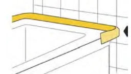 OTTO HAAS Schallschutzband für Dusch- und Badewannen Nr.4391   – 4391
