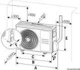BOSCH ROBERT BOSCH Klimagerät CL5000M 125/5 E Multi Split Außeneinheit 12,5kW, weiß  – 7-733-701-938