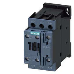 SIEMENS Schütz, AC-3e, 9 A/4 kW/400V, 3-polig, A C 230V/50Hz, 1S+1Ö, Schraubanschluss  – 3RT20231AP00