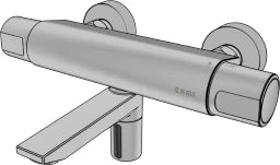 KE KELIT KET160 Wand-WT-Armatur AP 260mm Batteriebetrieben  – 21801610