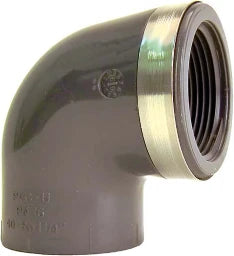 FISCHER GEORG GF Übergangswinkel 90° PVC-U d 25x3/4" IG   – 721100207