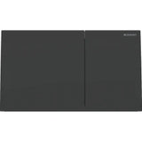 GEBERIT GE Betaetigungsplatte Sigma70 2-Mengen Edelstahl, mattschwarz, square  – 115.622.14.1
