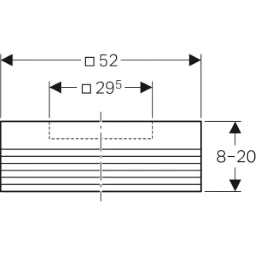 GEBERIT GE Pluvia Zusatzisolation fuer Umkehrdach, DWE 12L 359123  – 359.123.00.1