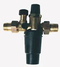STROHM-MOFÉM ZRT. Teka Speicher-Anschlussgruppe 3/4 m. Ablaufanschluss, 6bar, AGxAG,messing   – 1004181