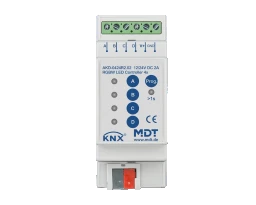 MDT KNX LED Controller 4fach RGWB 2/4 A REG   – AKD-0424R2.02