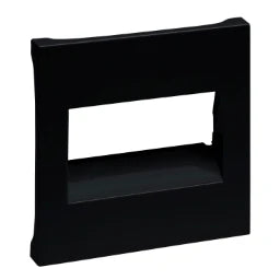LEGRAND SEANO Abdeckung RJ45 für 1- und 2-fach D atendosen, Farbe: Schwarz lackiert  – 765354