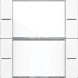 GIRA Wippenset 2f BSF Tastsens.4 System 55 Kl ar/Reinweiß  – 577203