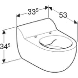 GEBERIT SANITAER Geberit Bambini WWC-T, H35 Rimfree  – 502.959.00.1