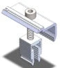 AEROCOMPACT CLE20 Endklemme Click 28-42 mm L  =60 mm, (VPE=10 Stück)  – 707005