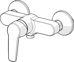 HANSA Hansa Polo Neu EH-Brausemischer chrom  – 5145 0163