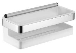 KEUCO Keuco Moll Duschkorb 3-teilig chrom/weiß  – 12759010000