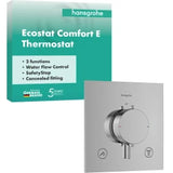 HANSGROHE HG Thermostat UP Ecostat Comfort E Fertigset 2 Verbraucher chrom  – 33711000
