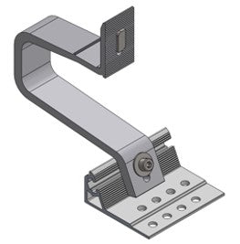 Aerocompact XT40-EL Alu-Dachhaken erhöht - 705327