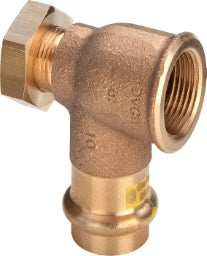 VIEGA Viega Winkel mit SC Profipress G 2614.6 für Gas in 28mm x Rp1 Rotguss   – 473 747
