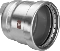 VIEGA Viega Kappe mit SC Temponox XL 1756XL in 88,9mmxRp3/4Stahl nichtrostend  – 812 041