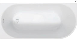 DURAVIT Duravit DuraSenja BW 1700x800mm weiß, Sanitäracryl, oval, Ecke links  – 700580000000000
