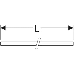GEBERIT GE Einlegeband fuer Gleitschelle d40-160mm, L10m   – 362.846.00.1