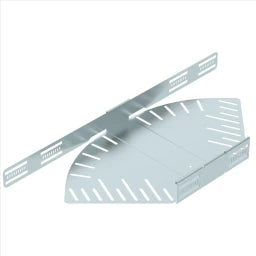 OBO Bogen, winkelverstellbar horizontal 60x3 00 Stahl bandverzinkt  – 6037106