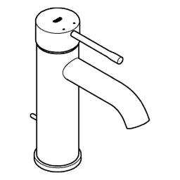 GROHE GROHE Einhand-Waschtischbatterie Essence 24171_1 S-Size chrom  – 24 171 001
