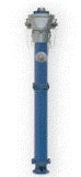 HAWLE Hawle Guss-Umfahrhydrant Fig.5095H4 PN10/16 DN80 RD 1.5m CCB blau   – 5006417
